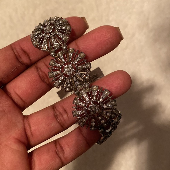 Silver Circle Detail Bracelet - Picture 2 of 2